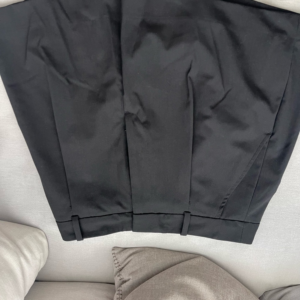 Zara Classic Black Pleated Shorts
